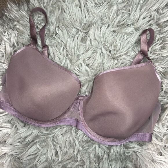 Soma Lightest Lift Smooth Perfect Coverage Mauve Purple Bra Size 40DD - Picture 2 of 8